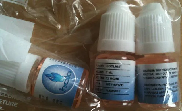 Liquido per sigaretta elettronica &amp; #13; &amp; #13; "Coolmist" &amp; #13; &amp; #13; (Halo)