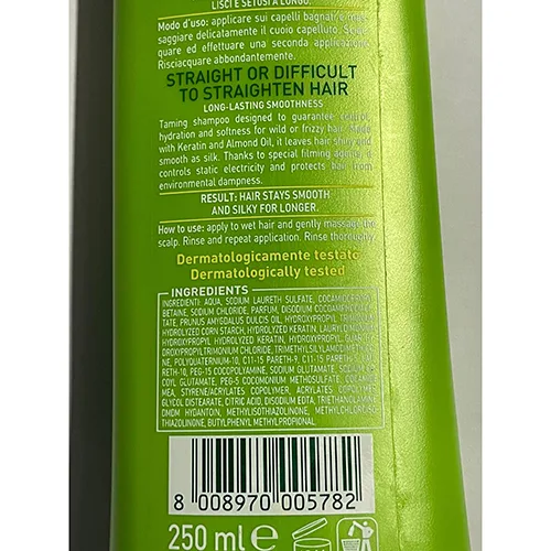 Shampoo «LISCIO & SETA» — foto 3 dell'alert A12/02064/24