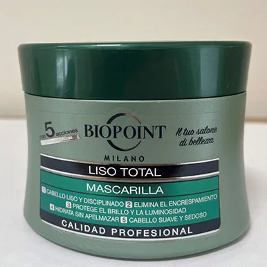 Maschera per capelli «Liso Total Mascarilla» (Biopoint)