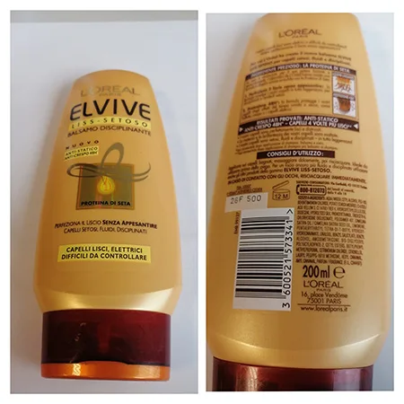 Balsamo per capelli «LISS SETOSO BALSAMO DISCIPLINANTE» (Elvive by L'OREAL PARIS)