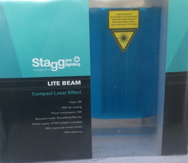 Proiettore laser «Lite Beam / Compact Laser Effect» — foto 2 dell'alert A12/0848/14