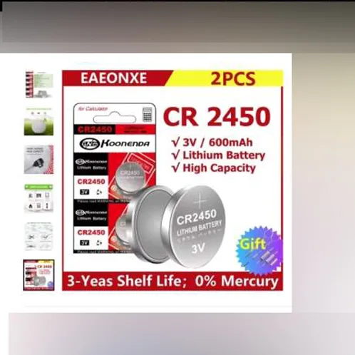 Batterie a bottone «Lithium battery» — foto 1 dell'alert SR/04513/25