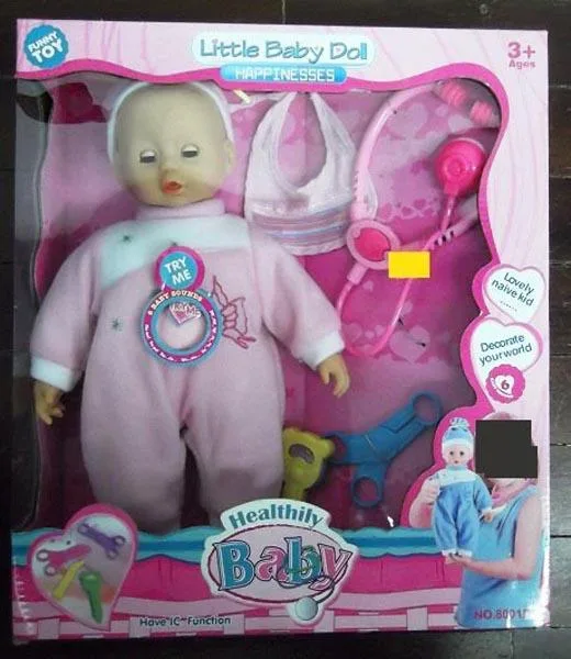 Bambola di plastica «Little Baby Doll» — foto 3 dell'alert A12/0053/18