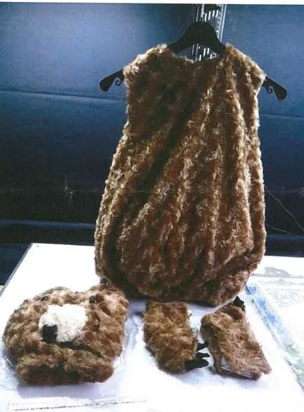 Costume di fantasia-vestito «Little bear» (Belly Babies Underwraps)