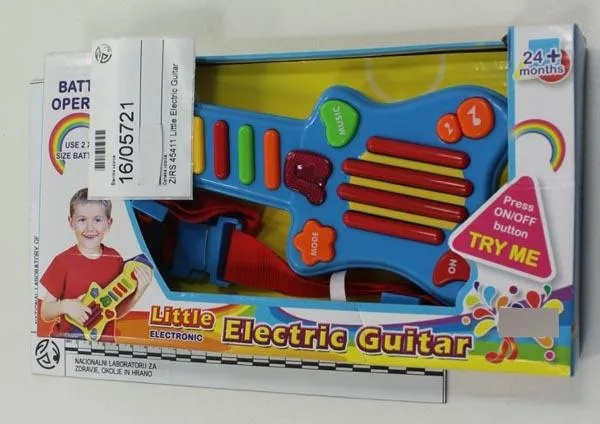 Chitarra giocattolo «Little Electric Guitar» — foto 2 dell'alert A12/1449/16