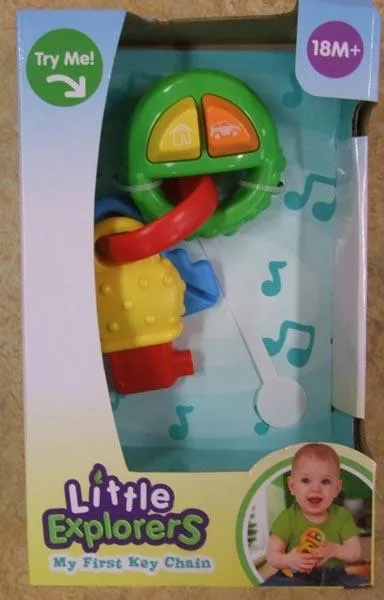 Giocattolo di plastica «Little explorers - My first key chain» (Wintide)