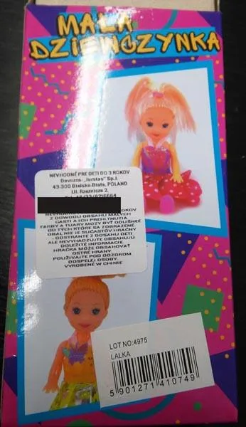 Bambola di plastica «LITTLE GIRL» — foto 3 dell'alert A12/0033/18
