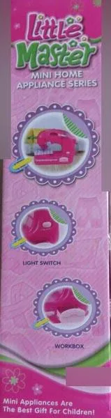 Set per cucire e stirare giocattolo «Little Master - Mini Home Appliance Series» (AO XIE Toys, Imagin)