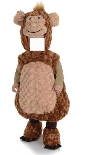 Costume di fantasia «Little monkey» (Belly Babies Underwraps)