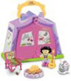 Set di riproduzione «Little People - Play ‘n Go Campsite» (Mattel, Fisher Price)