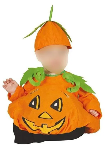 Costume da bambino vestito fantasia «Little Pumpkin» (Fiestas Guirca)