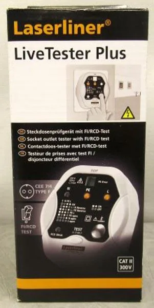 Tester dell'incavo di rete «Live Tester Plus» (Laserliner)