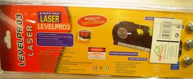 Livello laser livello laser Pro3 Laser & #13; & #13; — foto 2 dell'alert 0372/11