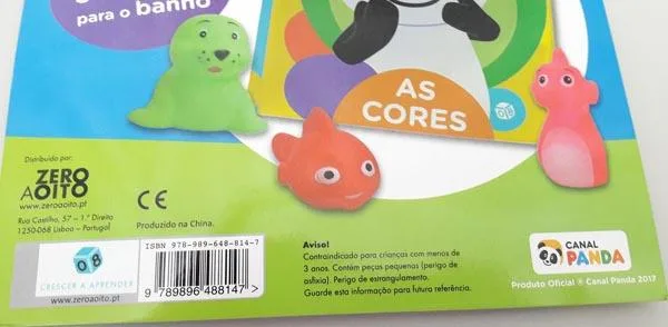 Libro del bagno «Livro de banho do Panda» — foto 3 dell'alert A12/1816/17