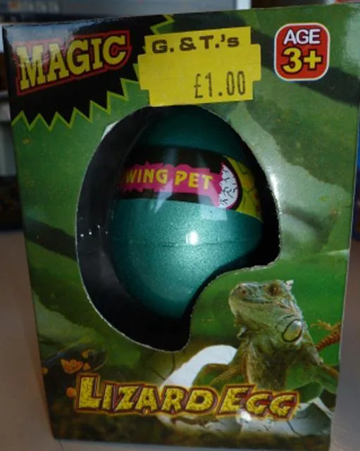 Giochi in espansione «Lizard Egg» (Toy King)