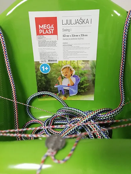 Altalena «Ljuljačka 1, Swing I (LJULJAŠKA I)» (MEGA PLAST)
