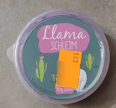 Melma del giocattolo «Llama SCHLEIM» — foto 2 dell'alert A12/00899/22