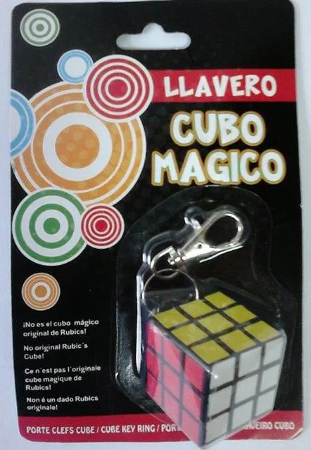 Portachiavi «Llavero cubo magico (magic cube keychain)» — foto 3 dell'alert A12/1957/13
