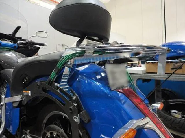 Schienale per moto «Lock and Ride» (Victory)