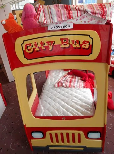Letto a castello per bambini «Locomotief (locomotive)» (Cabino)
