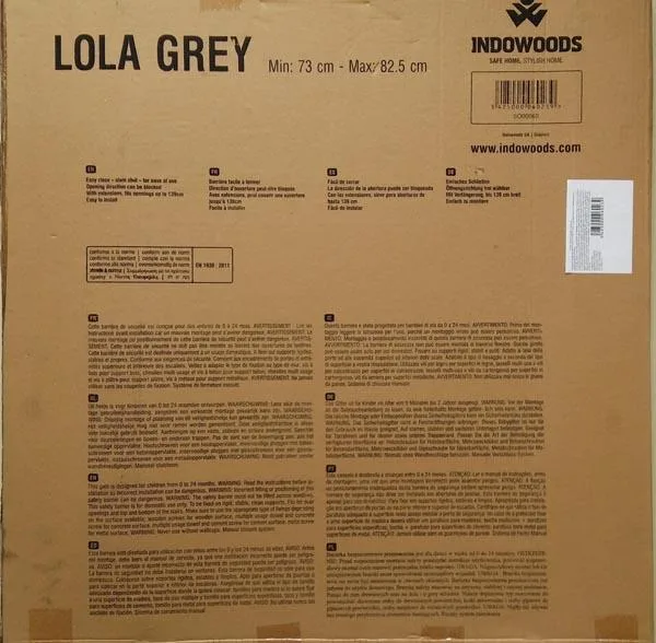 Barriera di sicurezza per bambini «Lola Grey» — foto 3 dell'alert A12/0216/17