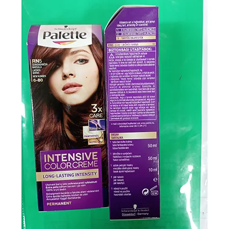 Tinture per capelli «Long-lasting and intense color, extra care after dyeing, INTENSIVE COLOR CREME, RN5 red-b» — foto 3 dell'alert A12/01169/24