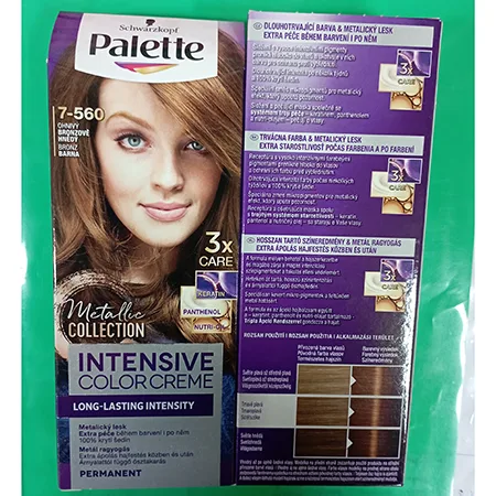 Tinture per capelli «Long-lasting and intense color, extra care during and after coloring, Metallic COLLECTIO…» (PALETTE)