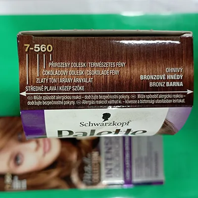 Tinture per capelli «Long-lasting and intense color, extra care during and after coloring, Metallic COLLECTIO…» — foto 4 dell'alert A12/01170/24
