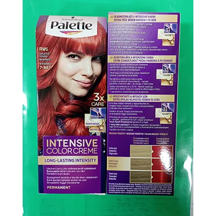 Tinture per capelli «Long-lasting and intense color, extra care during» (PALETTE)