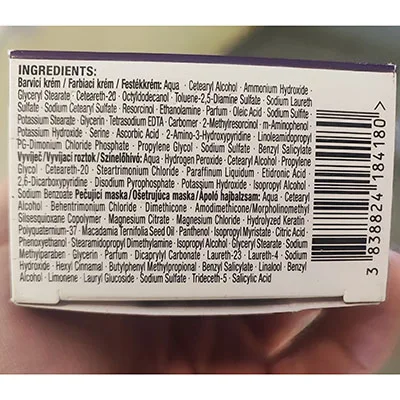 Tinture per capelli «LONG-LASTING INTENSITY, PERMANENT, G3, 4-5, 3x CARE» (Schwarzkopf Palette)