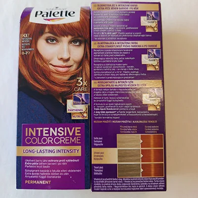 Tinture per capelli «LONG-LASTING INTENSITY, PERMANENT, KI7, 8-77, 3x CARE» (Schwarzkopf Palette)