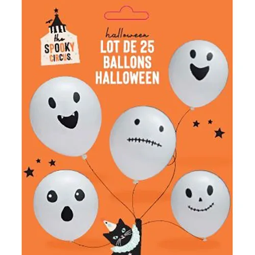 Palloncini «Lot de 25 ballons Halloween» (Spooky Celebrations)