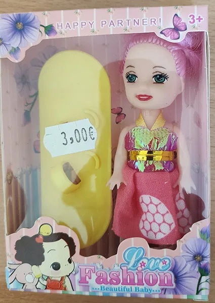Bambola di plastica «Love Fashion ...Beautiful Baby...»