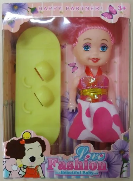 Bambola di plastica «Love Fashion …Beautiful Baby…» (HAPPY PARTNER !)