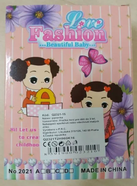Bambola di plastica «Love Fashion …Beautiful Baby…» — foto 2 dell'alert A12/00145/23