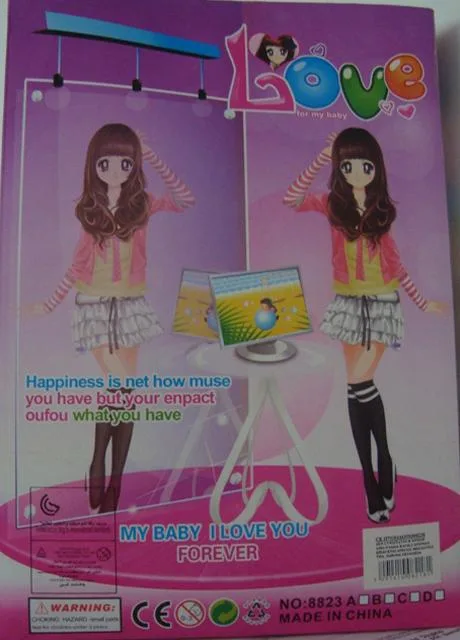 Bambole di plastica «Love for My Baby - Happy Bearutiful Girl» — foto 2 dell'alert A12/1676/14