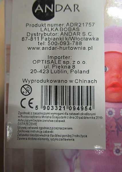 Bambola di plastica «Lovely Baby» — foto 2 dell'alert A12/00352/22