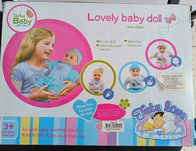 Bambola di plastica «Lovely baby doll» — foto 2 dell'alert A12/00525/23