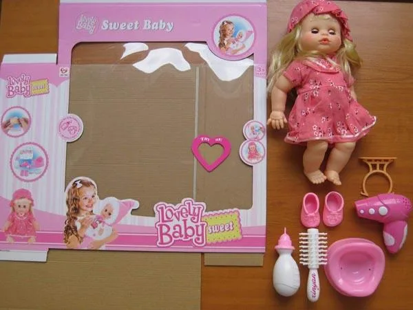 Bambola per bambini con accessori «Lovely Baby Sweet» (Xin Yan)