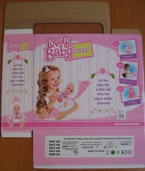 Bambola per bambini con accessori «Lovely Baby Sweet» — foto 4 dell'alert A12/1685/17