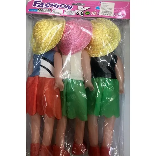 Set di bambole di plastica «Lovely doll» (Fashion Set)