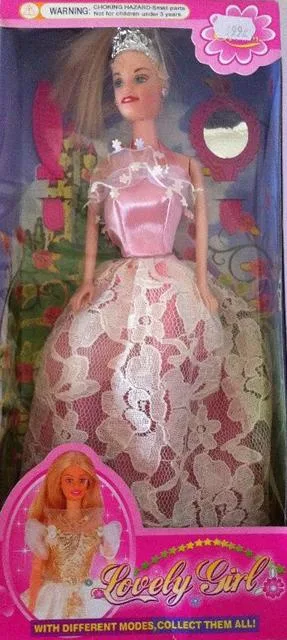 Bambola di plastica con accessori & #13; & #13; «Lovely Girl» — foto 2 dell'alert A12/1606/12