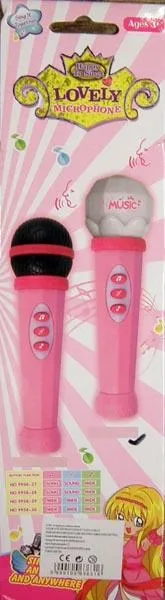 Microfono giocattolo «LOVELY MICROPHONE» — foto 2 dell'alert A12/1778/19