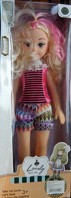 Bambola di plastica «Lovely Sweet Girl»