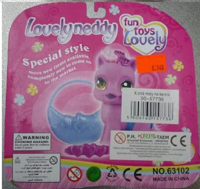 Pony di plastica «Lovelyneddy» — foto 2 dell'alert A12/0384/14