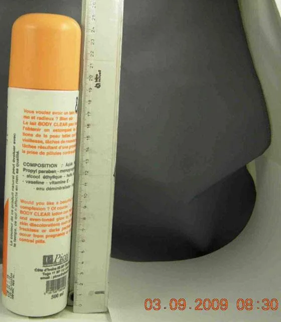 Lozione del corpo di alleggerimento – Corpo trasparente (Body Clear)