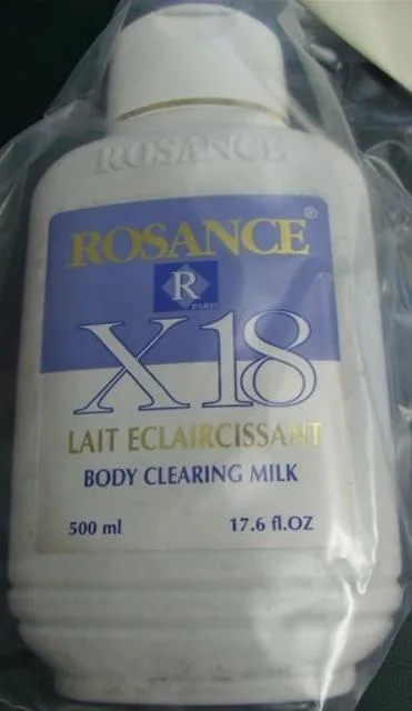 Lozione illuminante per la pelle "X18 Body Clearing Milk" &amp; #13; (ROSANCE)