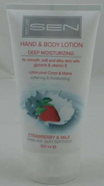 Lozione per mani e corpo – Fragola e latte. — foto 1 dell'alert 1370/09