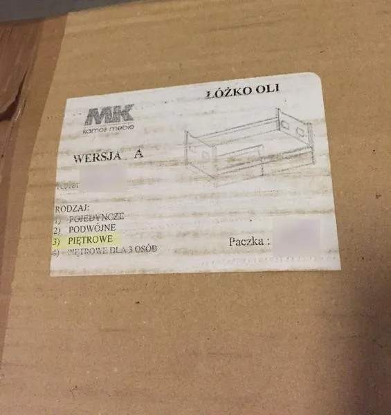 Letto a castello «LÓZKO OLI» — foto 2 dell'alert A12/1738/18