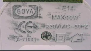 Luce notturna – Apparecchiature per illuminazione a bussola (Goya)
